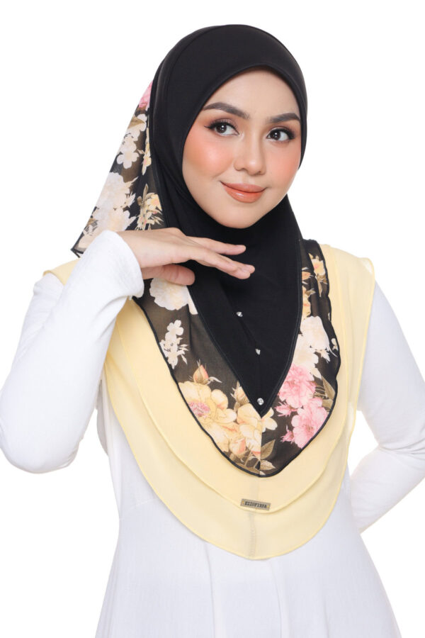 Dalila 3 Layer Size M (DAL221-YELLOW BLACK)