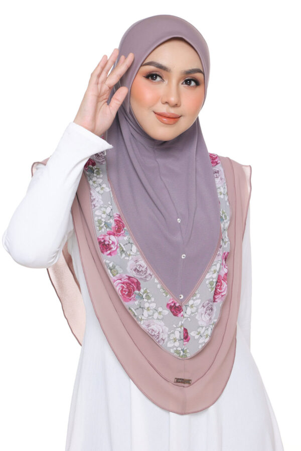 Fareha 3 Layer Size XL (FAR140-SOFT MAUVE)