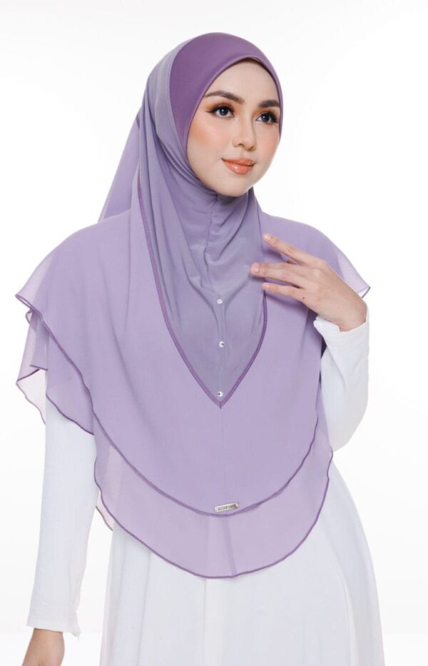 Tudung Maisarah 2XL (MAI120-DUSTY PURPLE)
