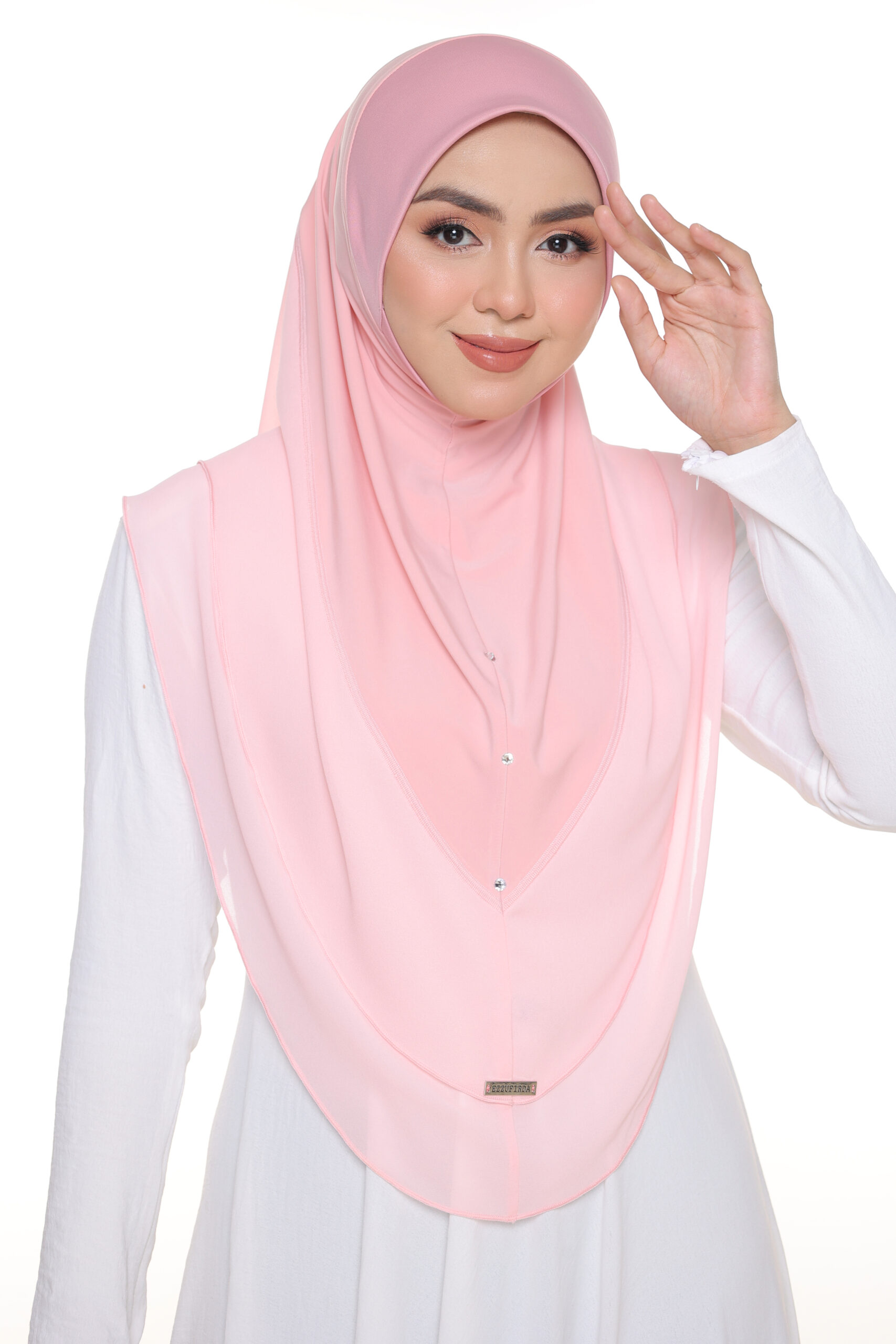 tudung pleated shawl